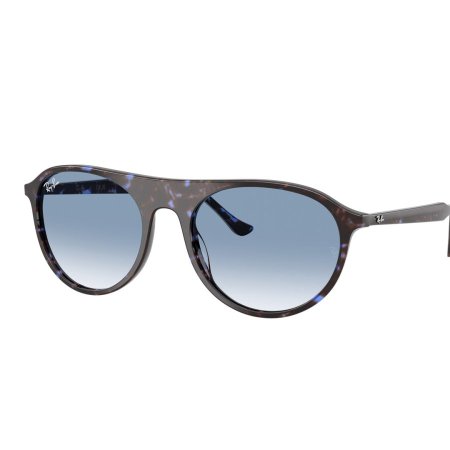 RB2215 14303F Havana Blue Tortoiseshell  Clear Gradient Blue